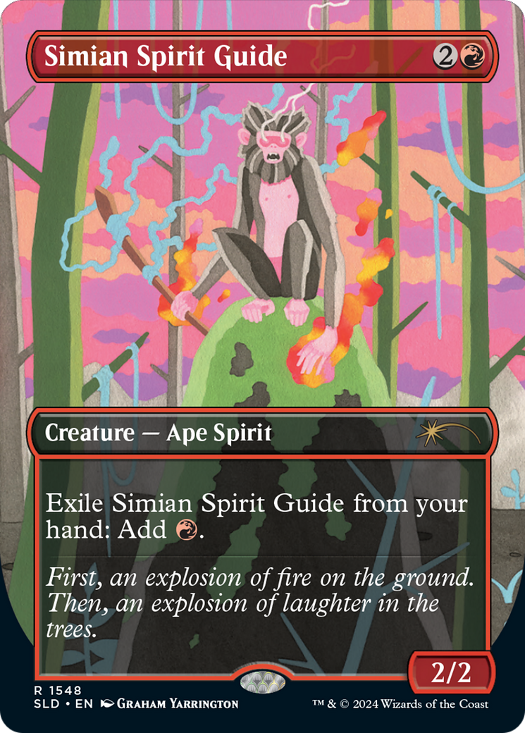 Simian Spirit Guide (SLD-1548) - Secret Lair Drop (Borderless)