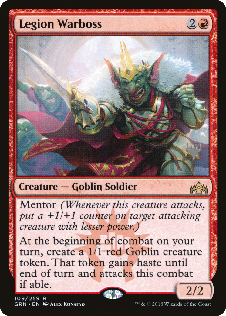 Legion Warboss (PPTHB-109) - Guilds of Ravnica Promos Foil