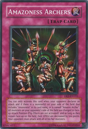 Amazoness Archers (DR1-EN151) - Dark Revelation Volume 1 Unlimited