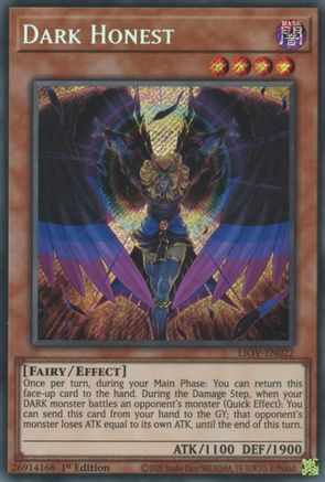 Dark Honest (LIOV-EN022) - Lightning Overdrive 1st Edition