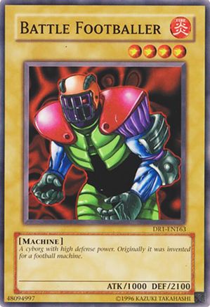 Battle Footballer (DR1-EN163) - Dark Revelation Volume 1 Unlimited