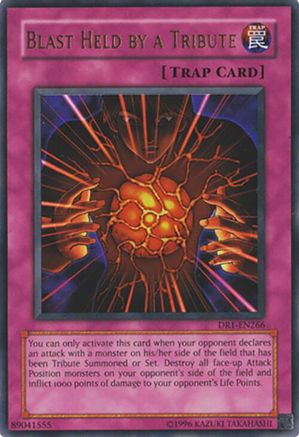 Blast Held by a Tribute (DR1-EN266) - Dark Revelation Volume 1 1st Edition - Ultimate