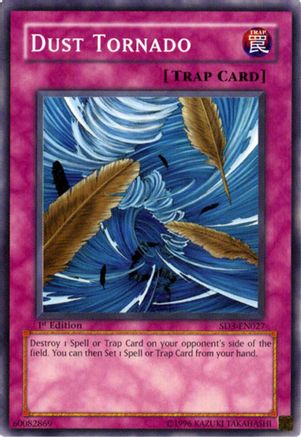 Dust Tornado (SD3-EN027) - Structure Deck: Blaze of Destruction 1st Edition
