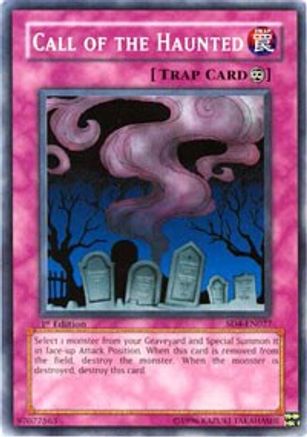 Call of the Haunted (SD4-EN027) - Structure Deck: Fury from the Deep 1st Edition