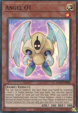 Angel O1 (EGO1-EN006) - Egyptian God Deck: Obelisk the Tormentor 1st Edition