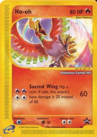Ho-oh [Pokemon Center NY] 052  WoTC Promo - Promo