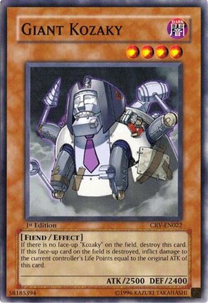 Giant Kozaky (CRV-EN022) - Cybernetic Revolution Unlimited