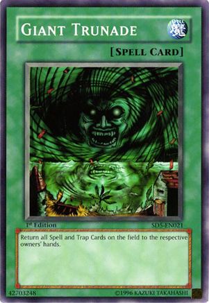 Giant Trunade (SD5-EN021) - Structure Deck: Warrior's Triumph 1st Edition