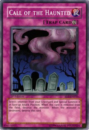 Call Of The Haunted (SD5-EN033) - Structure Deck: Warrior's Triumph 1st Edition