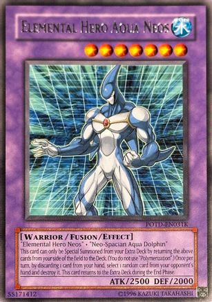 Elemental Hero Aqua Neos (POTD-EN031K) (POTD-EN031K) - Redemption Replacement Unlimited