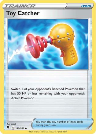 Toy Catcher 163  SWSH07 Evolving Skies - Uncommon