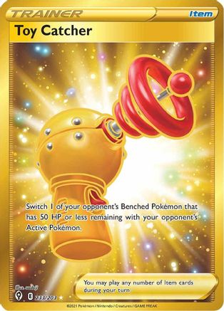 Toy Catcher (Secret) 233  - Holofoil SWSH07 Evolving Skies - Secret Rare