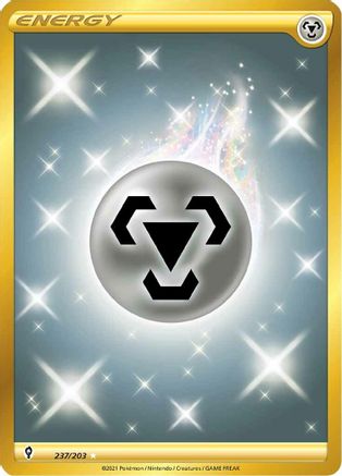 Metal Energy (Secret) 237  - Holofoil SWSH07 Evolving Skies - Secret Rare