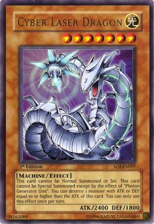 Cyber Laser Dragon (SOI-EN007) - Shadow of Infinity Unlimited
