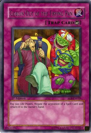 Goblin Out of the Frying Pan (SOI-EN059) - Shadow of Infinity 1st Edition