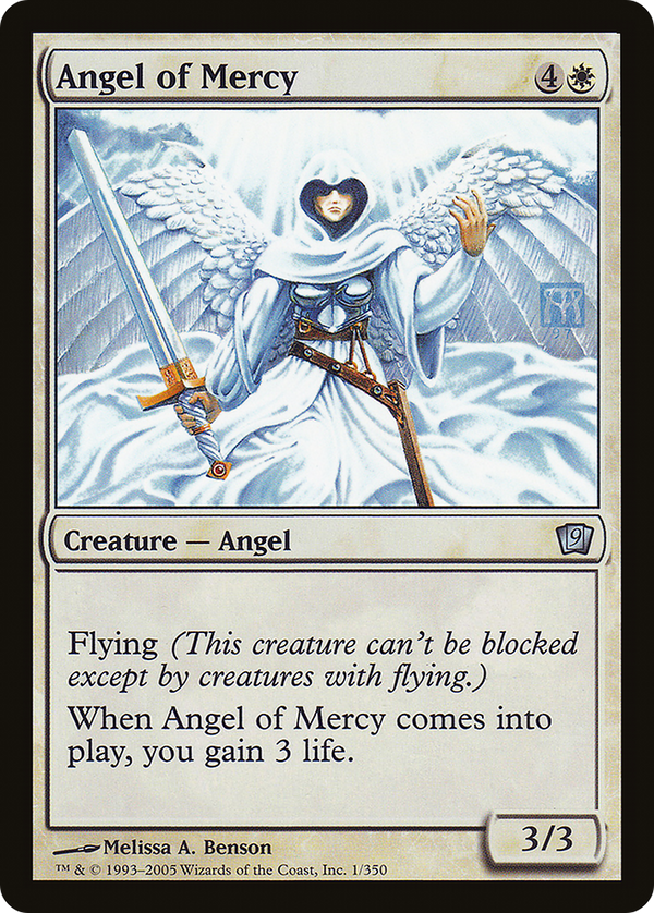 Angel of Mercy (9ED-001) - 9th Edition Foil