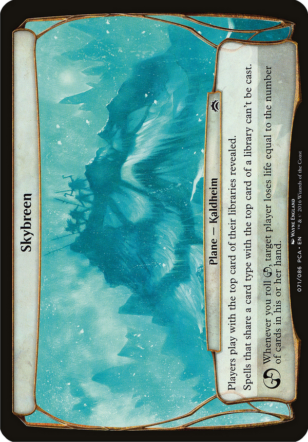 Skybreen (Planechase Anthology) (OVER-) - Planechase Anthology Planes