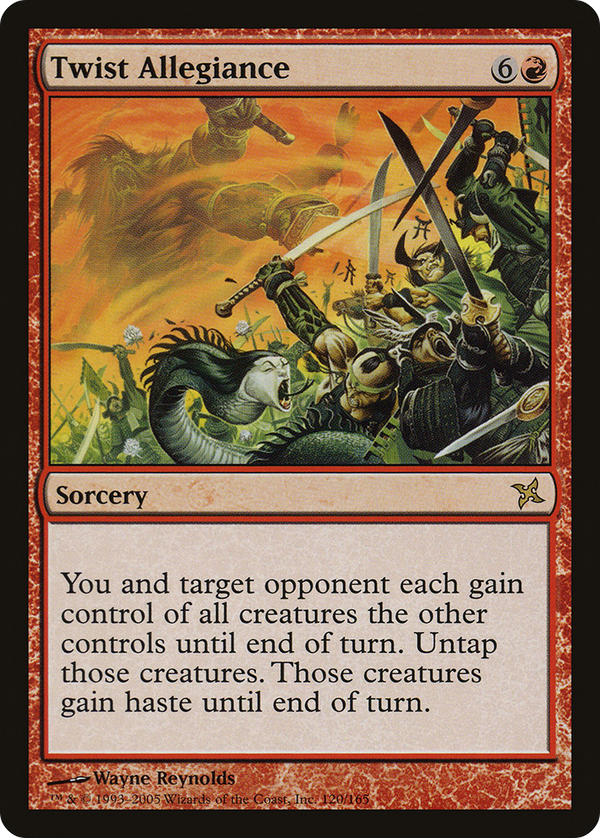 Twist Allegiance (BOK-120) - Betrayers of Kamigawa