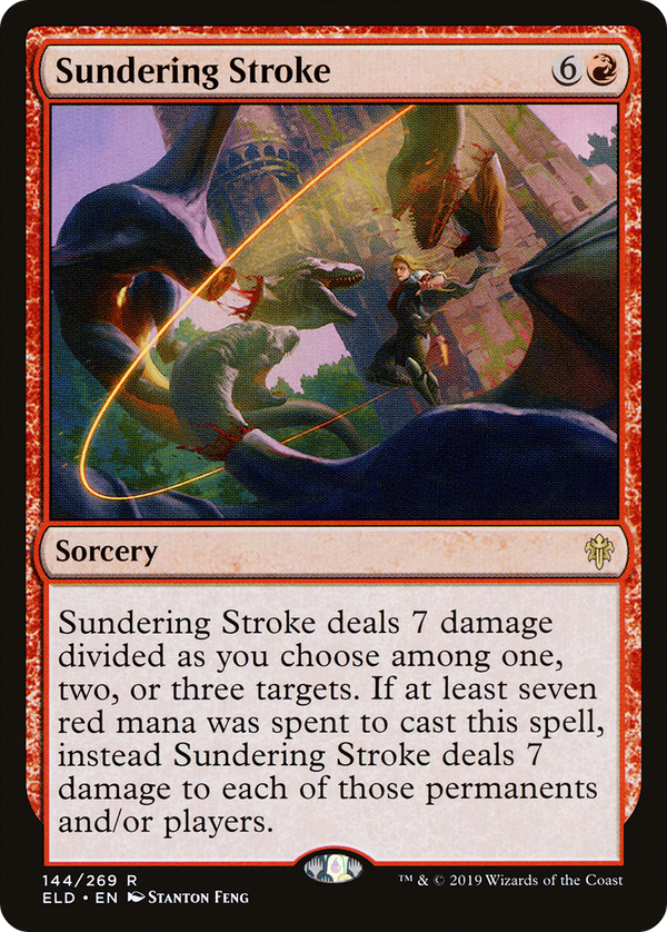 Sundering Stroke (ELD-144) - Throne of Eldraine