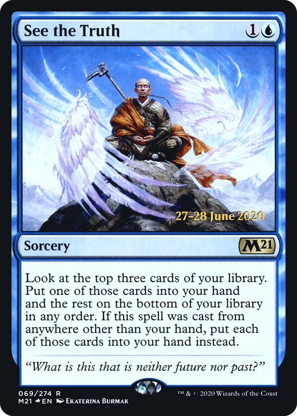 See the Truth (PRE-069) - Core Set 2021 Promos Foil