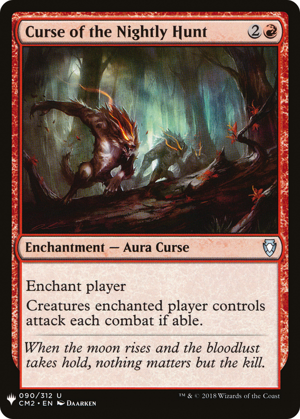 Curse of the Nightly Hunt (LIST-090) - The List