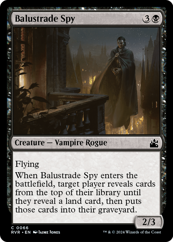 Balustrade Spy (RVR-066) - Ravnica Remastered Foil