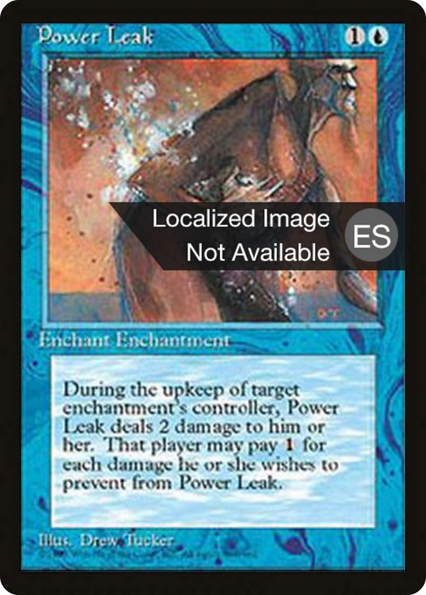Power Leak (4BB-) - Fourth Edition Foreign Black Border