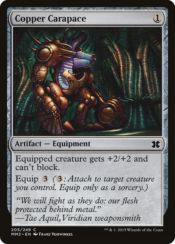 Copper Carapace (MM2-205) - Modern Masters 2015