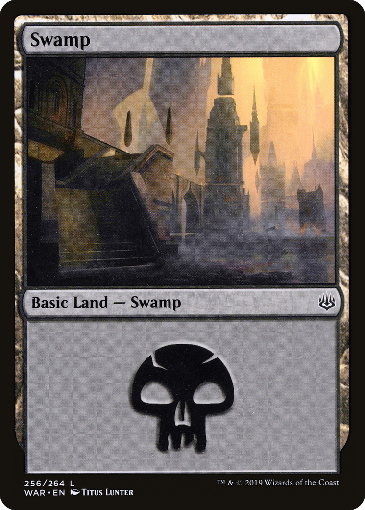 Swamp (256) (WAR-256) - War of the Spark Foil