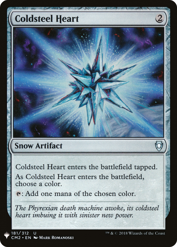 Coldsteel Heart (LIST-181) - The List