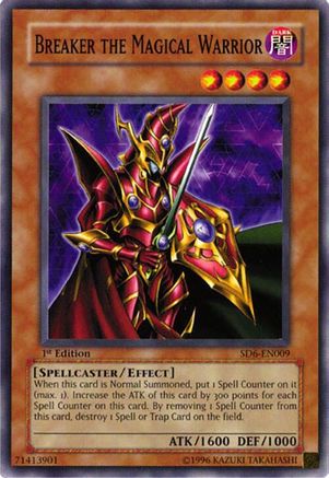 Breaker the Magical Warrior (SD6-EN009) - Structure Deck: Spellcaster's Judgment 1st Edition