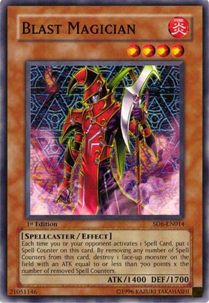 Blast Magician (SD6-EN014) - Structure Deck: Spellcaster's Judgment Unlimited