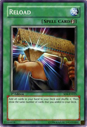 Reload (SD6-EN025) - Structure Deck: Spellcaster's Judgment Unlimited