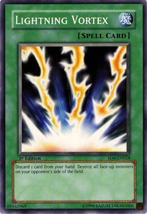 Lightning Vortex (SD6-EN028) - Structure Deck: Spellcaster's Judgment Unlimited
