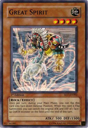 Great Spirit (SD7-EN002) - Structure Deck: Invincible Fortress 1st Edition