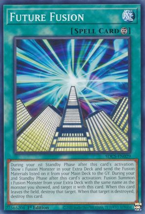 Future Fusion (SDCS-EN029) - Structure Deck: Cyber Strike 1st Edition