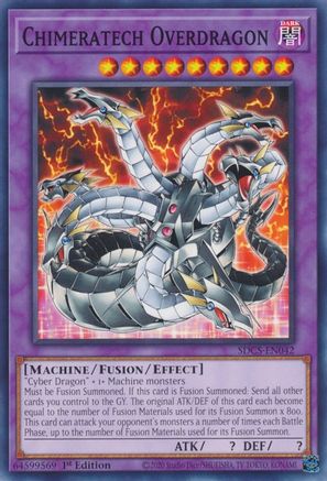 Chimeratech Overdragon (SDCS-EN042) - Structure Deck: Cyber Strike Unlimited