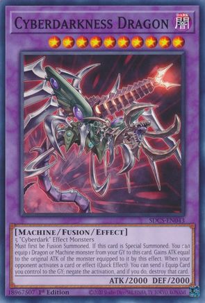 Cyberdarkness Dragon (SDCS-EN043) - Structure Deck: Cyber Strike Unlimited