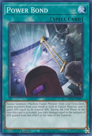 Power Bond (SDCS-EN047) - Structure Deck: Cyber Strike 1st Edition
