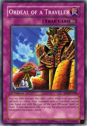 Ordeal of a Traveler (SD7-EN030) - Structure Deck: Invincible Fortress 1st Edition