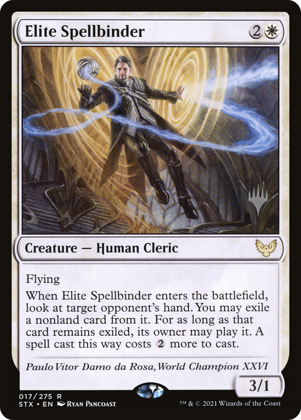 Elite Spellbinder (PPSTX-017) - Strixhaven: School of Mages Promos