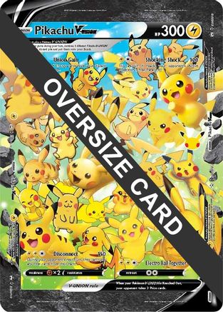 Pikachu V-UNION  - Holofoil Jumbo Cards - Promo