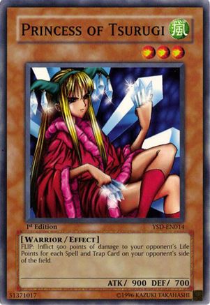 Princess of Tsurugi (YSD-EN014) - Starter Deck 2006 Unlimited