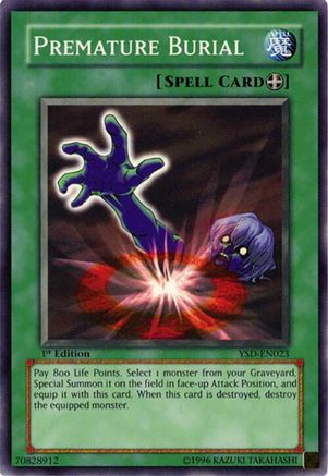 Premature Burial (YSD-EN023) - Starter Deck 2006 1st Edition