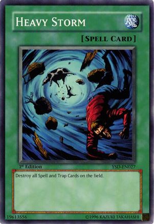 Heavy Storm (YSD-EN027) - Starter Deck 2006 1st Edition