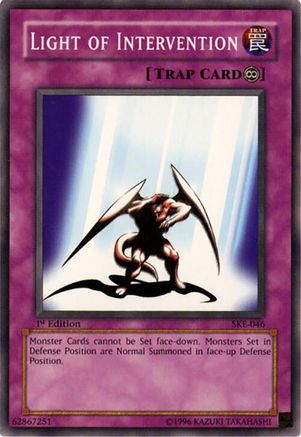 Light of Intervention (SKE-046) - Starter Deck: Kaiba Evolution 1st Edition