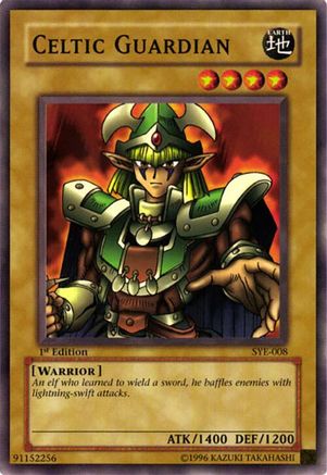 Celtic Guardian (SYE-008) - Starter Deck: Yugi Evolution 1st Edition