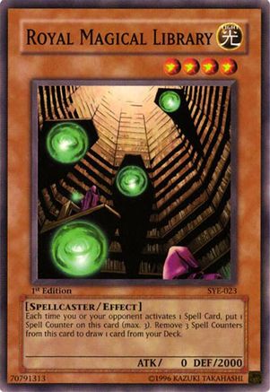 Royal Magical Library (SYE-023) - Starter Deck: Yugi Evolution Unlimited