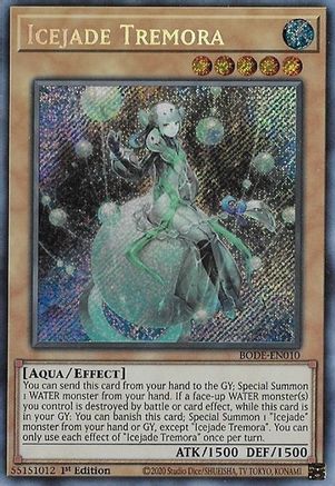Icejade Tremora (BODE-EN010) - Burst of Destiny 1st Edition