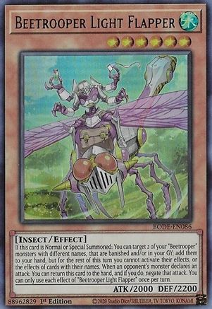 Beetrooper Light Flapper (BODE-EN086) - Burst of Destiny 1st Edition